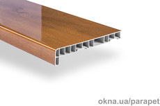 Підвіконня `Parapet - Глянець` 200 мм, золотий дуб